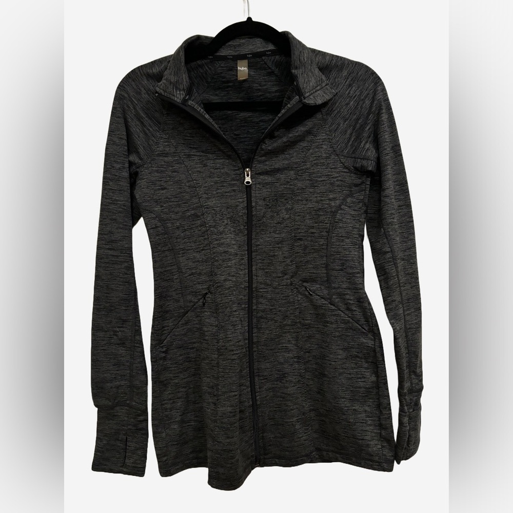 2/$20 - Hyba Grey Full-Zip Athleisure Jacket
